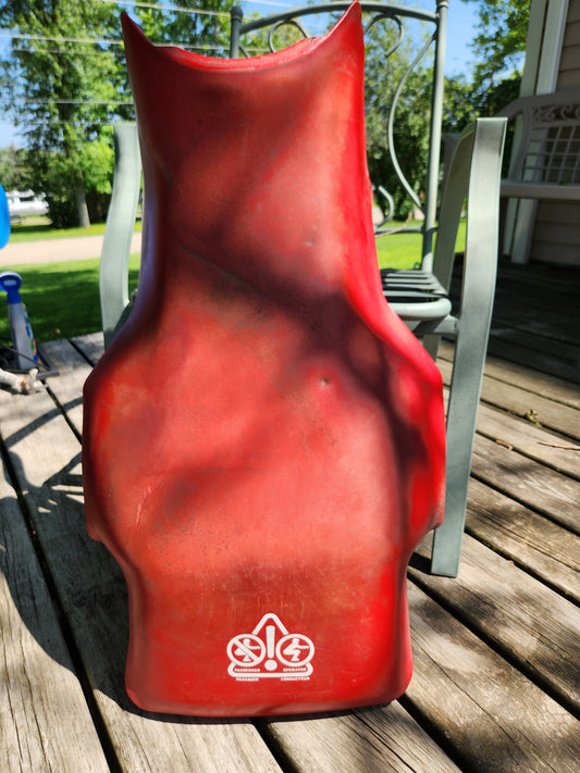 1988-00 Polaris Trail Boss 250 300 325 350 350L 400 Seat Cover Black / Red #249